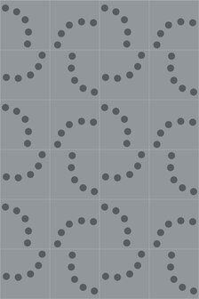 Bisazza cementtegel Square Perlas Humo D 200 x 200