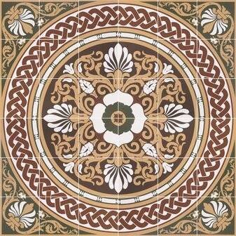 Palmerston 916 x 916 (36-tile set, Green)