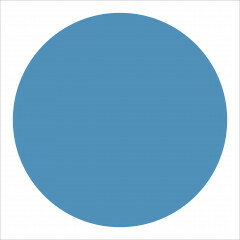Winckelmans Rounds Bleu Fonce, 59 x 3,8 (op net)