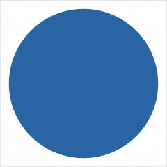 Winckelmans Rounds Bleu Nuit, 32 x 9 (op net)