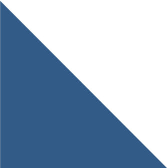 Winckelmans Triangle Bleu Nuit, 70 x 70 x 100 x 9