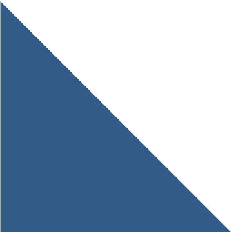 Winckelmans Triangle Bleu Nuit, 50 x 50 x 70 x 9
