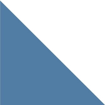 Winckelmans Triangle Bleu Fonce, 70 x 70 x 100 x 9