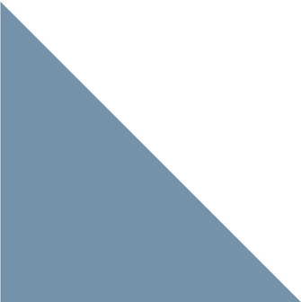 Winckelmans Triangle Bleu, 50 x 50 x 70 x 9