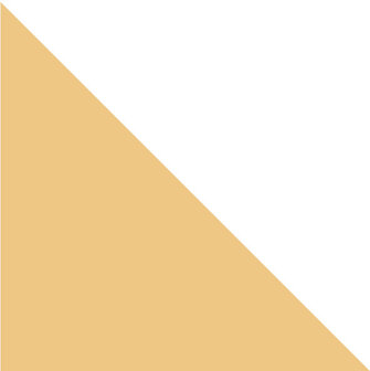 Winckelmans Triangle Cognac, 50 x 50 x 70 x 9