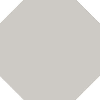 Winckelmans Octagon Gris Perle, 100 x 100 x 9