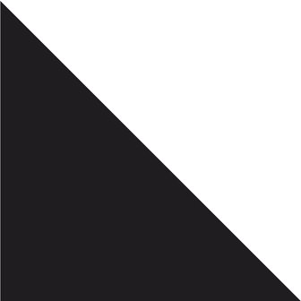 Winckelmans Triangle Noir, 100 x 100 x 140 x 9