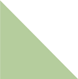 Winckelmans Triangle Pistache, 35 x 35 x 50 x 9