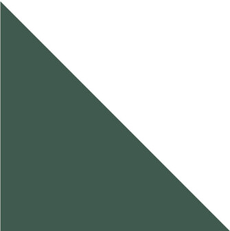 Winckelmans Triangle Vert Fonce, 50 x 50 x 70 x 9