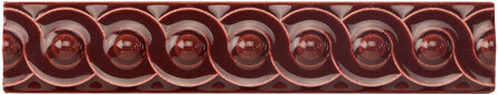 Burgundy Scroll, 152 x 29