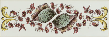 Seashells Border Tile , 152 x 50 x 7