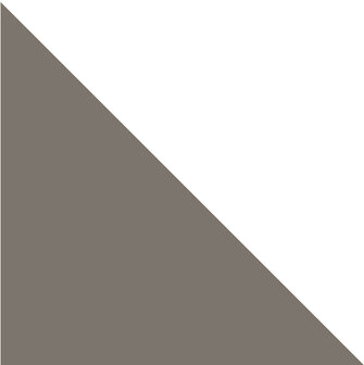 Winckelmans Triangle Anthracite, 50 x 50 x 70 x 9