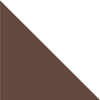 Winckelmans Triangle Brun, 70 x 70 x 100 x 9