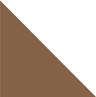 Winckelmans Triangle Havane, 100 x 100 x 140 x 9