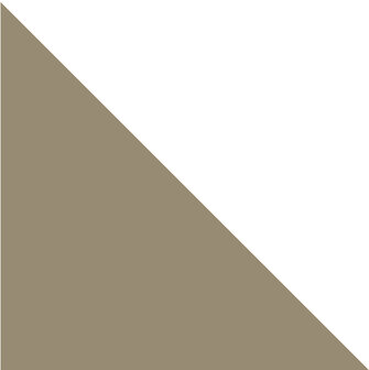 Winckelmans Triangle Taupe, 50 x 50 x 70 x 9