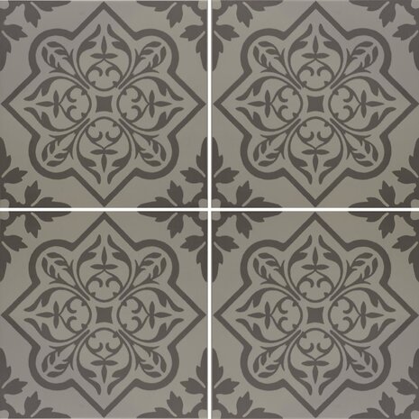 Dark Grey on Grey , 298 x 298 x 8