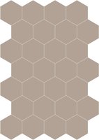 Bisazza cementtegel Hexagon Corda E 200 x 230