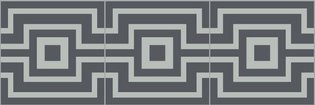 Bisazza border cementtegel Square Perfect Ferro B 200 x 200