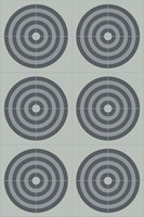 Bisazza cementtegel Square Pipe Curve Grey 200 x 200