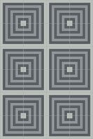 Bisazza cementtegel Square Pipe Corner Grey 200 x 200