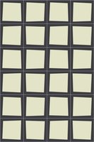 Bisazza cementtegel Square Carreau B&W 200 x 200