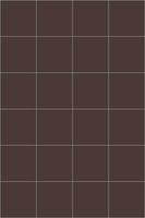 Bisazza cementtegel Square Cioccolato Q 200 x 200