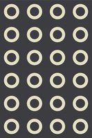 Bisazza cementtegel Square Lens Nero 200 x 200