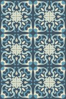 Bisazza cementtegel Square Spell Marino 200 x 200