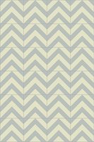 Bisazza cementtegel Square Zag Frost 200 x 200