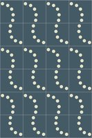 Bisazza cementtegel Square Perlas Mar A 200 x 200