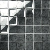 Grey 50mm Facet Mosaic , 310 x 310 x 5