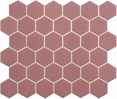 Slip Resistant Pink Hexagon, 320 x 280 x 6