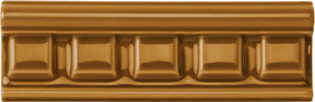Ochre Dentil, 152 x 50