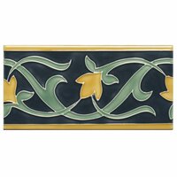 Lafleur Border on Ascot Blue 152 x 75 x 7