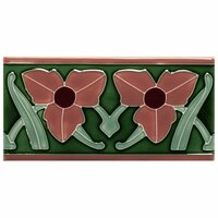Dauphine Border on Victorian Green 152 x 75 x 7