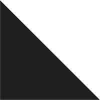 Winckelmans Triangle Noir, 70 x 70 x 100 x 9