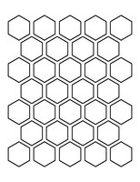 Winckelmans Hexagon Vert Pale, 50 x 50 x 5 (op net)